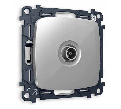 ТВ-розетка оконечная без рамки Ambrella Volt Quant MO413010