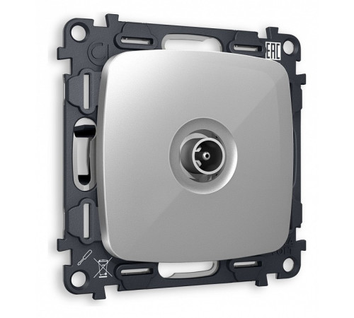 ТВ-розетка проходная без рамки Ambrella Volt Quant MO413030