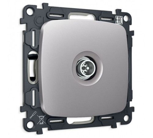 ТВ-розетка оконечная без рамки Ambrella Volt OMEGA MO513005