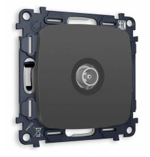 ТВ-розетка проходная без рамки Ambrella Volt Quant MO913030