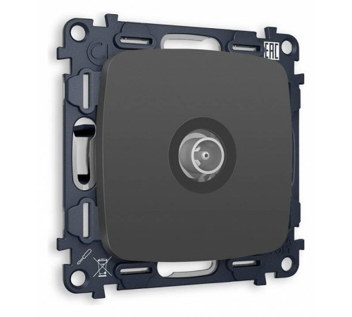 ТВ-розетка проходная без рамки Ambrella Volt Quant MO913030