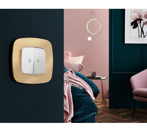 Рамка на 4 поста Ambrella Volt Radian Металл OF580304