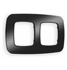 Рамка на 2 поста Ambrella Volt Radian Металл OF580502