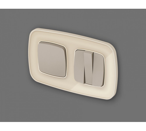Клавиша для выключателя одноклавишного Ambrella Volt Quant OP3610