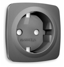 Накладка для розетки с заземлением Ambrella Volt Quant OP6560