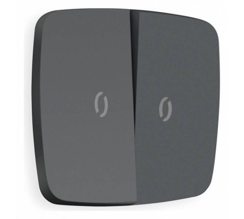 Клавиши для выключателя двухклавишного c подсветкой Ambrella Volt Quant OP9040