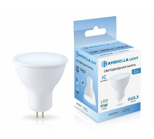 Лампа светодиодная Ambrella Light MR16 161106