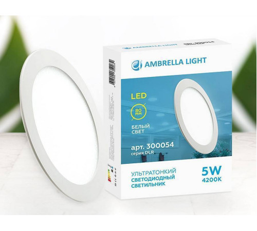 Встраиваемый светильник Ambrella Light DLR 300054