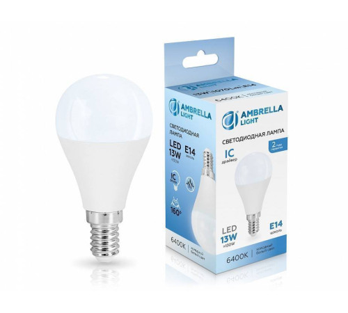 Лампа светодиодная Ambrella Light G45 451316