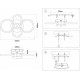 Потолочная светодиодная люстра Ambrella light FA FA3811 108 Вт с пультом FA3811