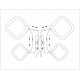Потолочная люстра Ambrella Light FA FA3822