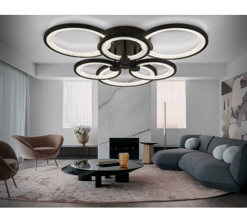 Потолочная светодиодная люстра Ambrella light FA FA4092 108 Вт с пультом FA4092