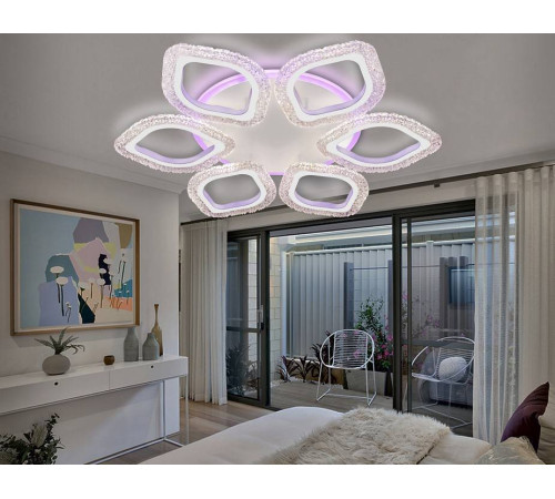 Потолочная светодиодная люстра Ambrella light FA FA4503 108 Вт с пультом FA4503