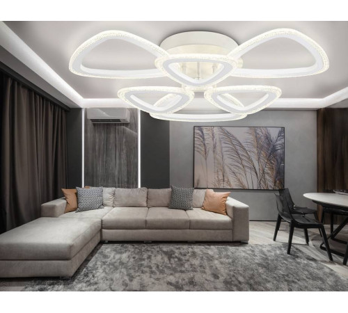 Потолочная светодиодная люстра Ambrella light FA FA4512 108 Вт с пультом FA4512