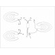Потолочная светодиодная люстра Ambrella light FA FA4545 108 Вт с пультом FA4545