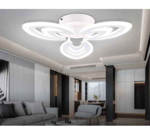 Потолочная светодиодная люстра Ambrella light FA FA4545 108 Вт с пультом FA4545