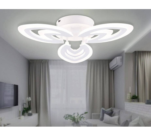 Потолочная светодиодная люстра Ambrella light FA FA4545 108 Вт с пультом FA4545