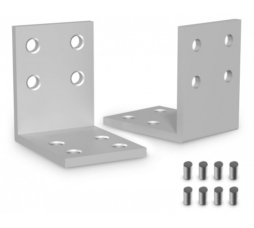 Соединитель угловой внутренний для треков встраиваемых Ambrella Light TRACK SYSTEM GL2020