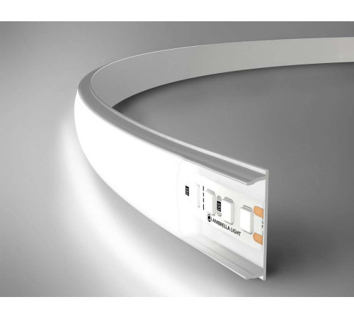 Профиль накладной гибкий Ambrella Light GP GP1600WH