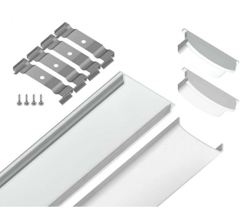 Профиль накладной гибкий Ambrella Light GP GP1600WH