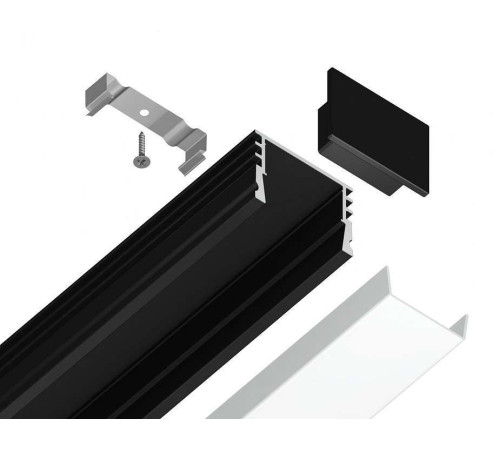 Профиль накладной Ambrella Light GP GP1750BK