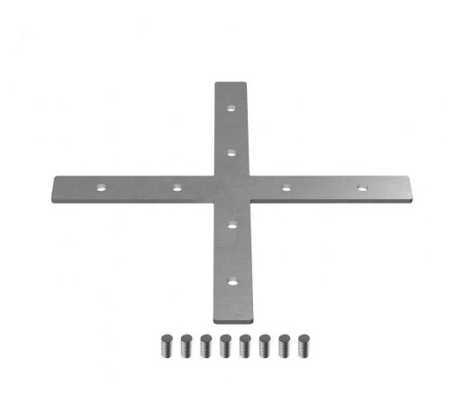 Соединитель угловой X-образный накладной Ambrella Light Profile System GP GP8057