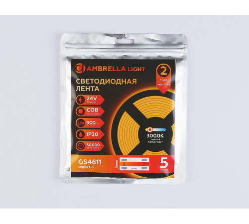 Лента светодиодная Ambrella Light GS4611