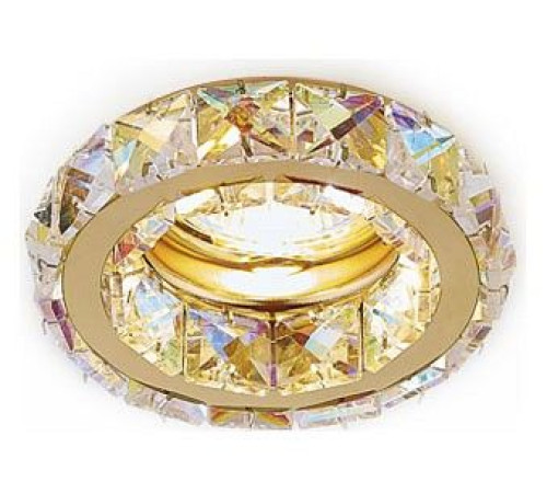Встраиваемый светильник Ambrella Light Crystal K112 K112 PR/G