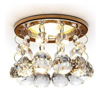 Встраиваемый светильник Ambrella light K K2051 CL/G K2051 CL/G