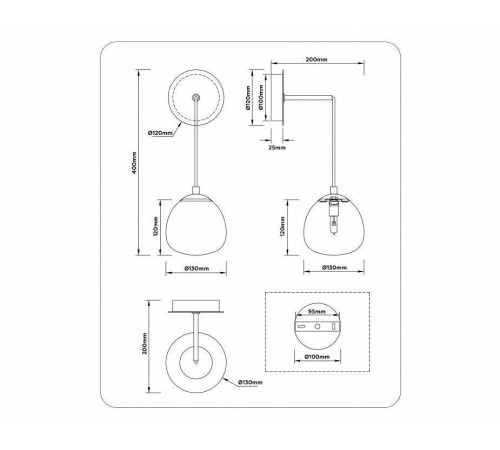 Бра Ambrella Light LH LH51005