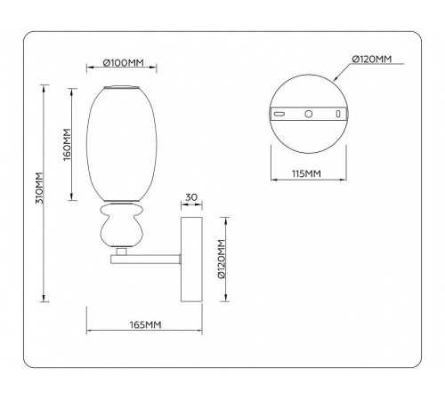 Бра Ambrella Light LH LH53148