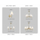 Люстра на штанге Ambrella Light HIGH LIGHT LH57133