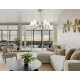 Люстра на штанге Ambrella Light HIGH LIGHT LH57133