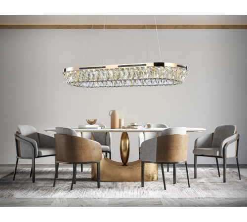 Подвесной светильник Ambrella light TR TR5025 1xE27 60 Вт белый/золото TR5025