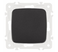 Выключатель одноклавишный без рамки Arte Milano 205 205.30-1.black