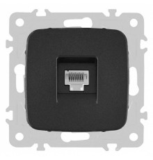 Розетка Ethernet RJ-45 без рамки Arte Milano am-205 205.45-1.black