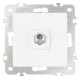 ТВ-розетка без рамки Arte Milano am-206 206.42-1.white