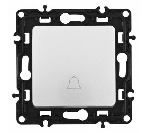 Кнопка звонка без рамки Arte Milano 217 217.36-1.silver