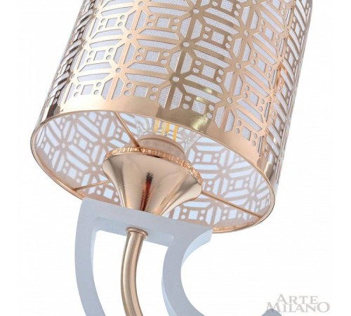 Подвесная люстра Arte Milano Florentia-8857 308857/5 Wh/Gd