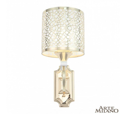 Бра Arte Milano Florentia-9787 309787/1W Wh/Gd