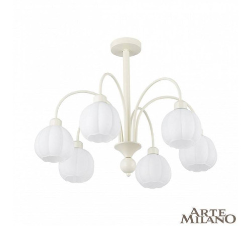Люстра на штанге Arte Milano AM-Napoli 315066/D680/6 IV