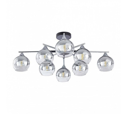 Люстра на штанге Arte Milano Napoli 339354/8 CR+BK