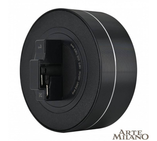 Накладной светильник Arte Milano Am-track-sockets 380011TLS/LWS Black