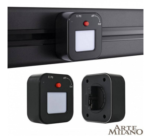 Накладной светильник Arte Milano Am-track-sockets 380022TL/Light Black