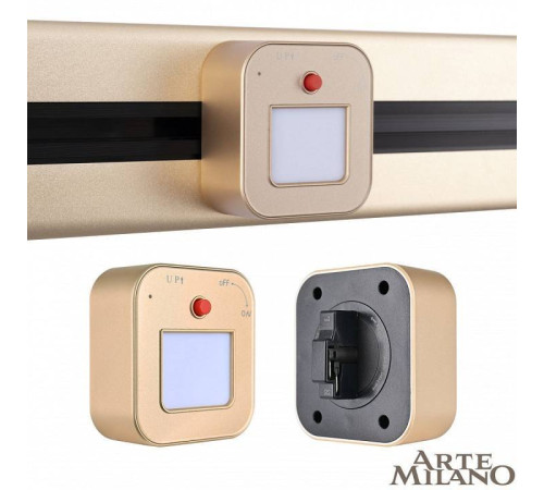 Накладной светильник Arte Milano Am-track-sockets 380022TL/Light Gold