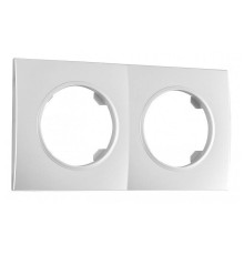 Рамка на 2 поста Arte Milano am-502.04 502.04-2.silver