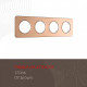 Рамка на 4 поста Arte Milano am-502.07 502.07-4.brown