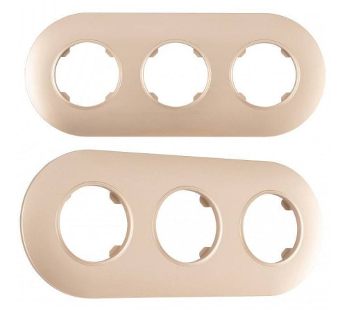 Рамка на 3 поста Arte Milano am-502.08 502.08-3.shampan