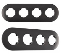 Рамка на 4 поста Arte Milano am-502.08 502.08-4.black