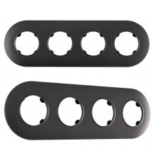 Рамка на 4 поста Arte Milano am-502.08 502.08-4.black